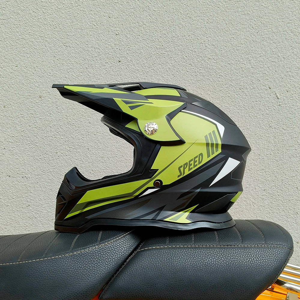 Casque Moto Cross Gravix – Puissance & Protection