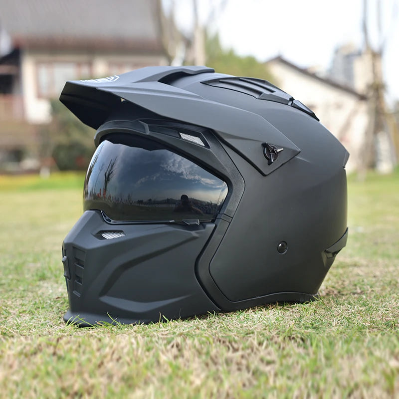 Casque Moto Cross IronClaw – Puissance & Sécurité Off-Road
